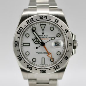Rolex Explorer II,216570, White Dial, 2019