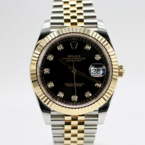 Rolex Datejust 41 126333 Black Diamond Dial, 2021