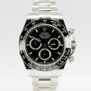 Rolex Cosmograph Daytona 126500LN, Black Dial, 2024