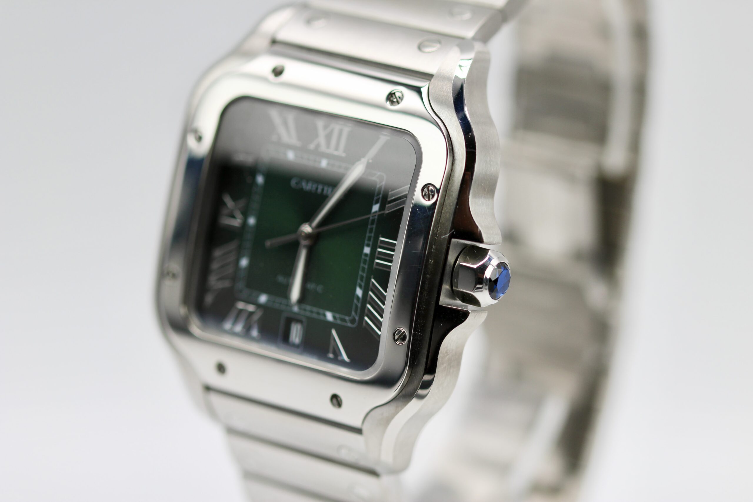 Cartier Santos De Cartier Large WSSA0062 Green, 2025 - Image 2