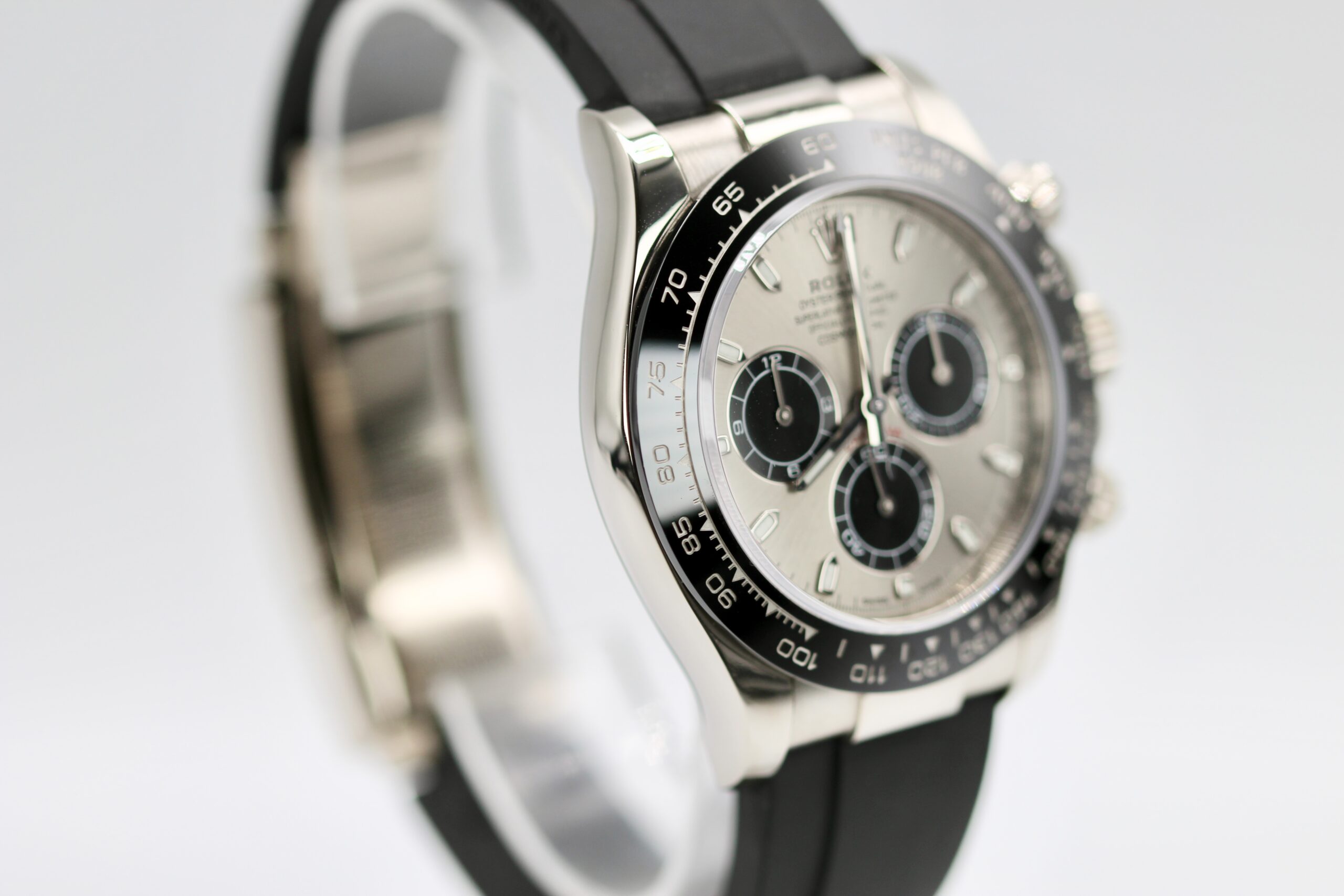 Rolex Daytona Oysterflex 116519LN, Silver, 2019 - Image 3