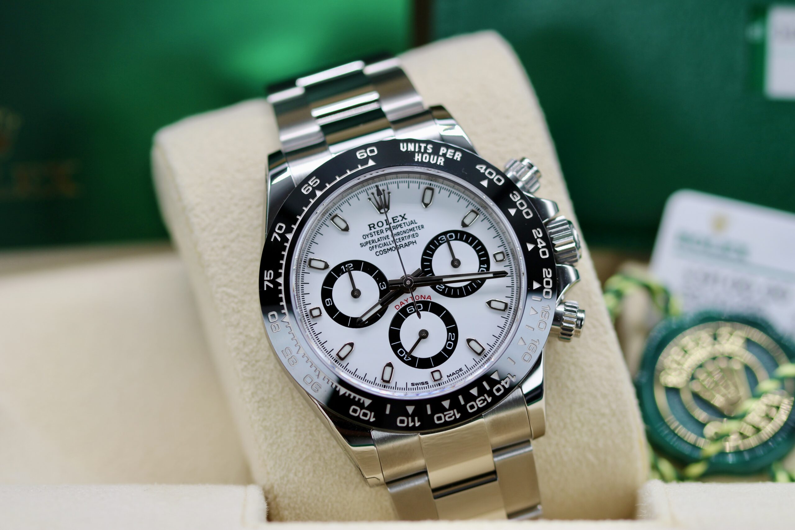Rolex Cosmograph Daytona, 116500LN White Dial, 2018 - Image 6
